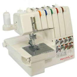 Оверлок MERRYLOCK 007 (5-ти-ниточный), 20 швейных операций, 2-,3-,4-,5-ти ниточная строчка