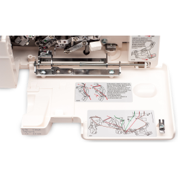 Оверлок MERRYLOCK 007 (5-ти-ниточный), 20 швейных операций, 2-,3-,4-,5-ти ниточная строчка