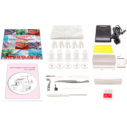 Оверлок MERRYLOCK 007 (5-ти-ниточный), 20 швейных операций, 2-,3-,4-,5-ти ниточная строчка