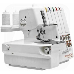 Оверлок MERRYLOCK 007 (5-ти-ниточный), 20 швейных операций, 2-,3-,4-,5-ти ниточная строчка