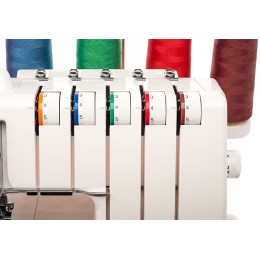 Оверлок MERRYLOCK 007 (5-ти-ниточный), 20 швейных операций, 2-,3-,4-,5-ти ниточная строчка