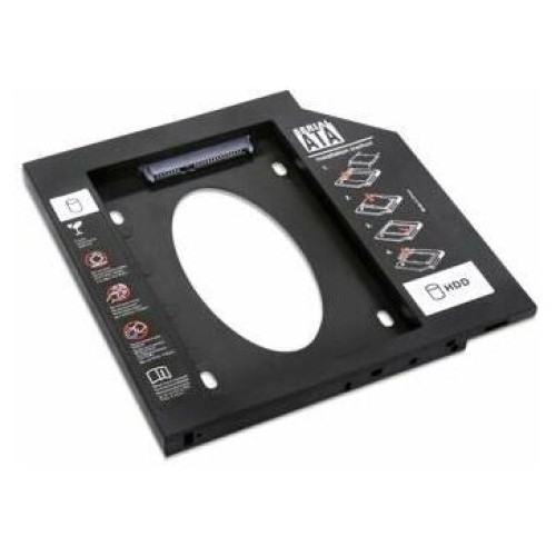 ORIENT UHD-2SC9PL, Шасси для 2.5" SATA HDD для установки в SATA отсек оптического привода ноутбука 9.5 мм, пластик (30842)