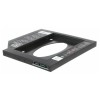 ORIENT UHD-2SC9PL, Шасси для 2.5" SATA HDD для установки в SATA отсек оптического привода ноутбука 9.5 мм, пластик (30842)