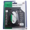 ORIENT UHD-2SC9PL, Шасси для 2.5" SATA HDD для установки в SATA отсек оптического привода ноутбука 9.5 мм, пластик (30842)