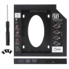ORIENT UHD-2SC9PL, Шасси для 2.5" SATA HDD для установки в SATA отсек оптического привода ноутбука 9.5 мм, пластик (30842)