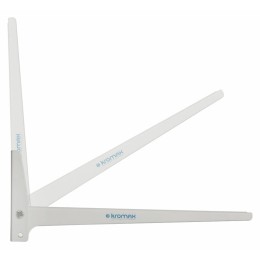 Кронштейн для СВЧ-печей Kromax MICRO-4 new white, max 20 кг, настенный, от стены 310 мм.