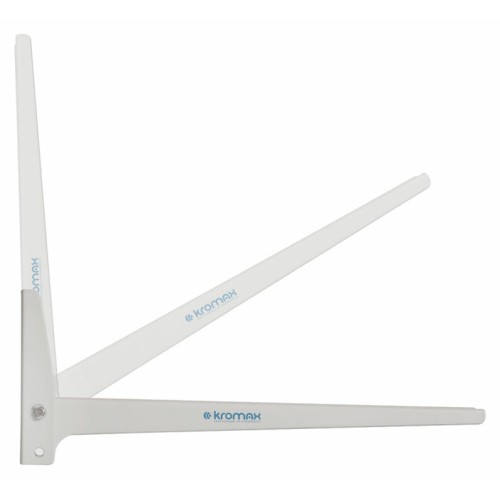 Кронштейн для СВЧ-печей Kromax MICRO-4 new white, max 20 кг, настенный, от стены 310 мм.