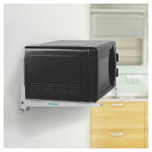 Кронштейн для СВЧ-печей Kromax MICRO-4 new white, max 20 кг, настенный, от стены 310 мм.
