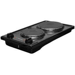 Плита электрическая ЛЫСЬВА ЭПБ 22 коричневый/рябчик эмаль (настольная)