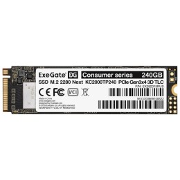 Накопитель SSD  ExeGate EX282315RUS KC2000MNext 240 Gb M.2 2280  3D TLC (PCI-E x4)