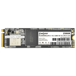 Накопитель SSD  ExeGate EX282321RUS KC2000MNextPro+ 256 Gb M.2 2280  3D TLC (PCI-E x4)