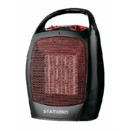 Тепловентилятор Starwind SHV2001 1600Вт черный/красный