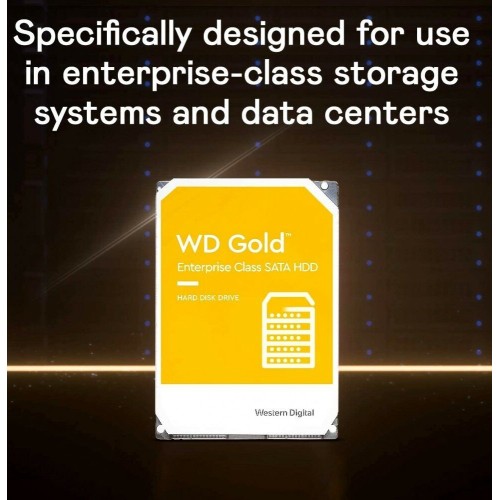 Жесткий диск WD GOLD WD141KRYZ 14ТБ 3,5" 7200RPM 256MB 512E (SATA-III)