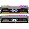 Модуль памяти Silicon Power 16GB 3200МГц XPOWER Turbine RGB DDR4 CL16 DIMM (KIT of 2) 1Gx8 SR