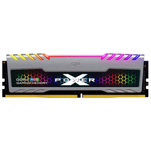 Модуль памяти Silicon Power 16GB 3200МГц XPOWER Turbine RGB DDR4 CL16 DIMM 1Gx8 DR