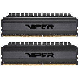 Оперативная память DDR 4 DIMM 8Gb (4GBx2) PC24000, 3000Mhz, PATRIOT BLACKOUT Kit (PVB48G300C6K) (retail)