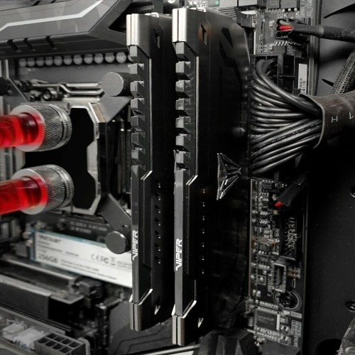 Оперативная память DDR 4 DIMM 8Gb PC25600, 3200Mhz, PATRIOT Viper Steel (PVS48G320C6K) (retail)