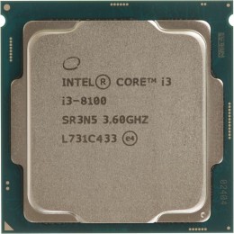 Процессор Intel Core i3 8100 Soc-1151v2 (3.6GHz/Intel UHD Graphics 630) OEM