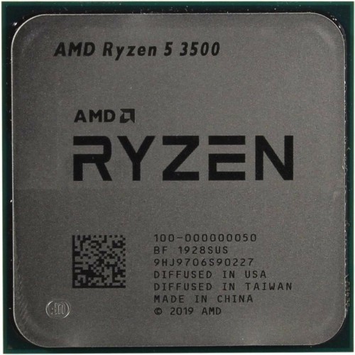 Процессор AMD Ryzen 5 3500 OEM <65W, 6C/6T, 4.1Gh(Max), 16MB(L2+L3), AM4> (100-000000050)