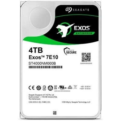 Жесткий диск Seagate  HDD 4TB Exos 7E8 HDD ST4000NM003A 3.5" SAS 12Gb/s 256Mb 7200rpm