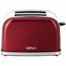Тостер KITFORT КТ-2036-1 /  800-950 Вт.Ёмкость: 2 тоста одновременно,красный.