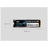 Накопитель SSD M.2 Silicon Power 1.0Tb A60 <SP001TBP34A60M28> (PCI-E 3.0 х4, up to 2200/1600MBs, 250000 IOPs, 3D TLC, NVMe 1.3, 600TBW, 22х80мм)