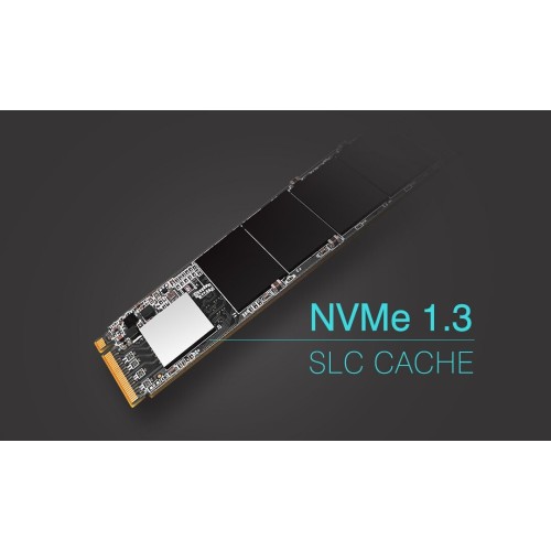 Накопитель SSD M.2 Silicon Power 1.0Tb A60 <SP001TBP34A60M28> (PCI-E 3.0 х4, up to 2200/1600MBs, 250000 IOPs, 3D TLC, NVMe 1.3, 600TBW, 22х80мм)