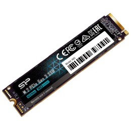 Накопитель SSD M.2 Silicon Power 1.0Tb A60 <SP001TBP34A60M28> (PCI-E 3.0 х4, up to 2200/1600MBs, 250000 IOPs, 3D TLC, NVMe 1.3, 600TBW, 22х80мм)