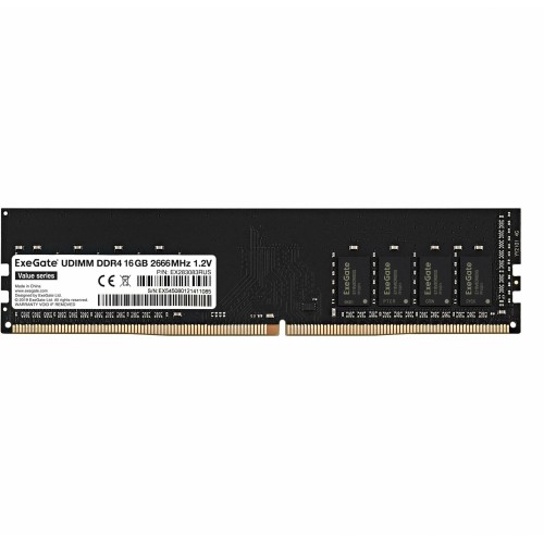 Модуль памяти ExeGate Value DIMM DDR4 16GB <PC4-21300> 2666MHz