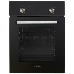 Духовой шкаф Электрический Lex EDM 4540 BL черный, встраиваемый