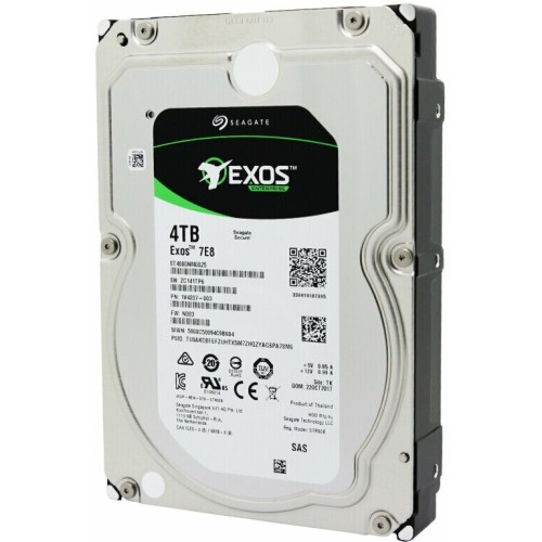 Жесткий диск Seagate Original SATA-III 4Tb ST4000NM000A Exos 7E8 (7200rpm) 256Mb 3.5"