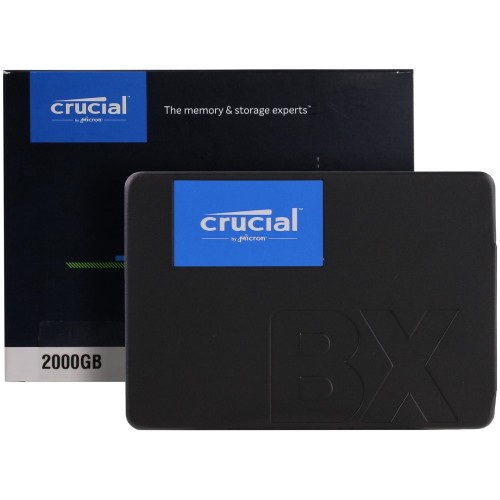 Жесткий диск SSD SATA2.5" 2TB BX500 CT2000BX500SSD1 CRUCIAL