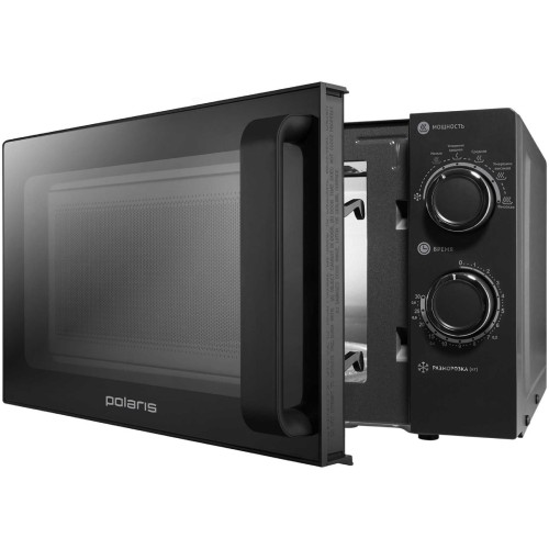 Микроволновая печь POLARIS PMO 2001 RUS, соло, 20 л, Графитовый