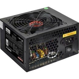 Блок питания 600W ExeGate 600PPH-LT-OEM, 80+, ATX, black, APFC, 12cm, 24p, (4+4)p, 5*SATA, 3*IDE