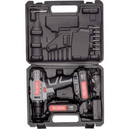 Дрель-шуруповерт Ресанта ДА-18-2ЛК аккум. патрон:быстрозажимной (кейс в комплекте)