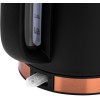 Электрочайник BRAYER BR1005BK 2200Вт.1,7 л, STRIX, сталь окраш, термометр, черн.