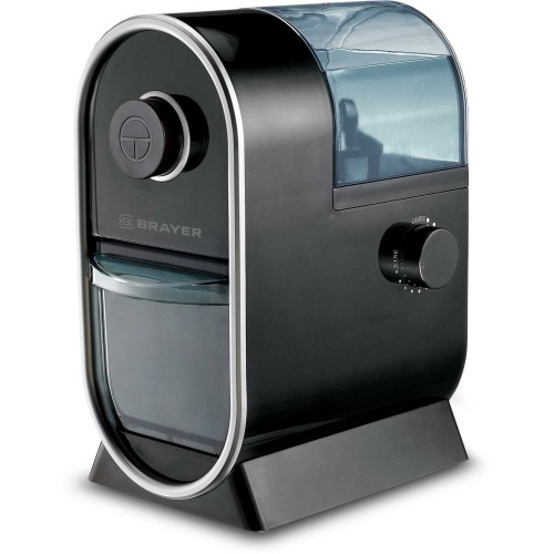 Кофемолка BRAYER BR1170, Жерновая,  Емкость 100 г., Мощность 110 Вт, пласт. корпус, регул. помола