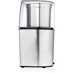 Кофемолка BRAYER BR1181, 2 ножа для мяг. и твер., 70 г.,Мощн. 200 Вт, нерж. корп, нажатием на крышку