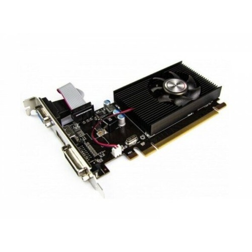 Видеокарта AFOX  Radeon R5 220 2GB DDR3 64Bit DVI HDMI VGA LP Single Fan PCI-E 16x AFR5220-2048D3L5