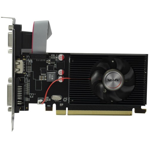 Видеокарта AFOX  Radeon R5 220 1GB DDR3 64Bit DVI HDMI VGA LP Single Fan PCI-E 16x  AFR5220-1024D3L5