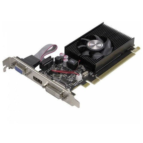 Видеокарта AFOX  Radeon R5 220 1GB DDR3 64Bit DVI HDMI VGA LP Single Fan PCI-E 16x  AFR5220-1024D3L5
