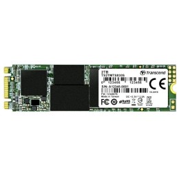 Твердотельный диск 2TB Transcend MTS830, M.2 2280, SATA, 3D TLC, with DRAM [R/W - 560/520 MB/s]