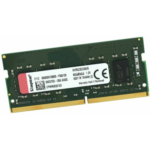 Модуль памяти Kingston SODIMM 8GB 3200MHz DDR4 Non-ECC CL22  SR x8