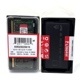 Память оперативная Kingston SODIMM 16GB 3200MHz DDR4 Non-ECC CL22  DR x8