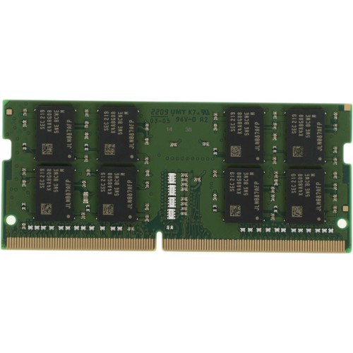 Память оперативная Kingston SODIMM 16GB 3200MHz DDR4 Non-ECC CL22  DR x8