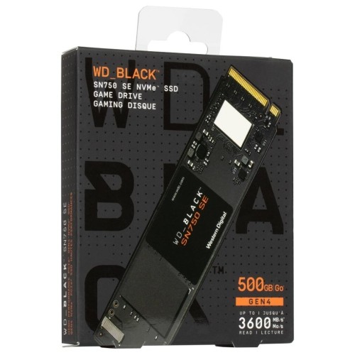 Накопитель SSD Western Digital WD Red™ SA500 NAS 3D NAND WDS500G1R0B 500ГБ M2.2280 SATA-III (TLC)