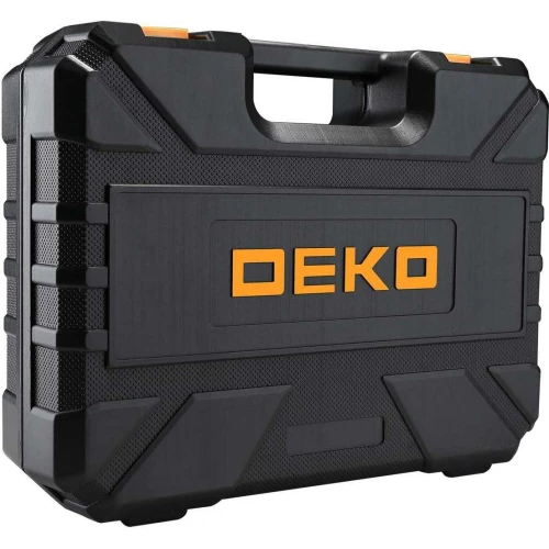 Акк. дрель DEKO DKCD12FU-Li (063-4104)  акк 12В/1.5 Ач, патрон БЗП 3/8, с оснасткой в кейсе