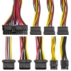 Блок питания 400W ExeGate 400NPXE(+PFC), ATX, PC, black,12cm fan, 24p+4p, 6/8p PCI-E, 3*SATA, 2*IDE, FDD + кабель 220V в комплекте