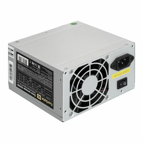 Блок питания 400W ExeGate AB400, ATX, 8cm fan, 24p+4p, 3*SATA, 2*IDE, FDD
