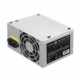 Блок питания 500W ExeGate AA500, ATX, 8cm fan, 24p+4p, 2*SATA, 1*IDE